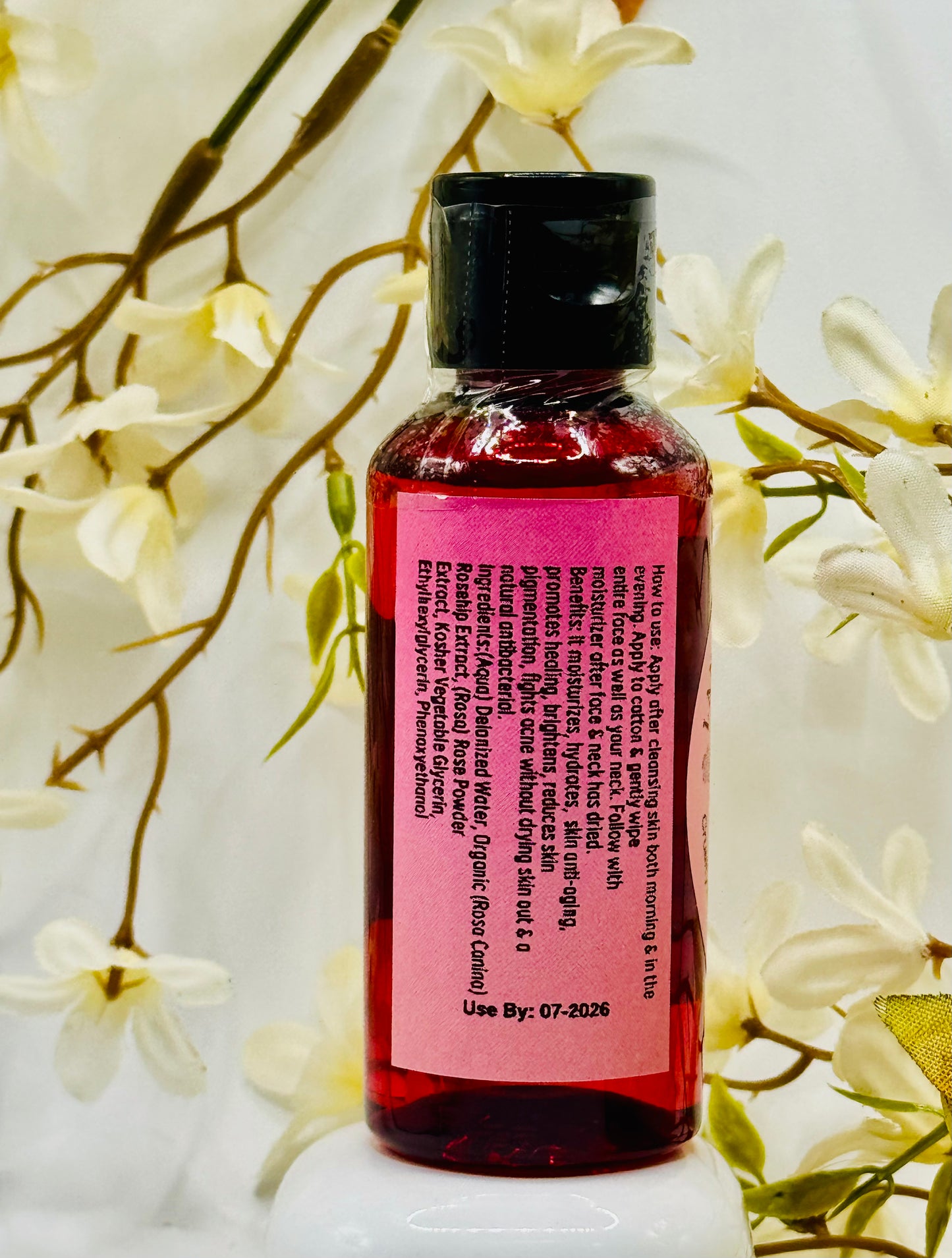 Organic Botanical Rosehips Hydrating Facial Toner