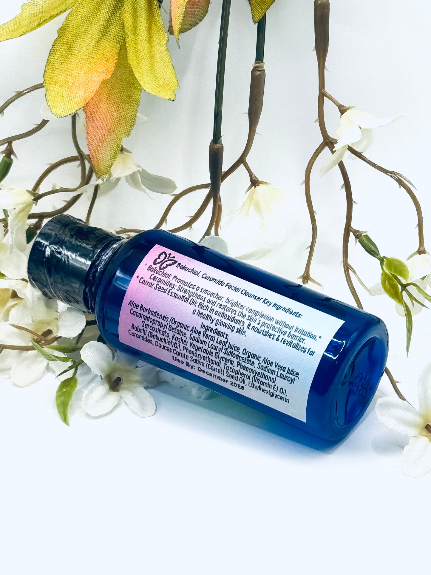 Bakuchiol + Ceramide + Carrot Seed Oil Facial Cleanser A RETINOL Safe Alternative