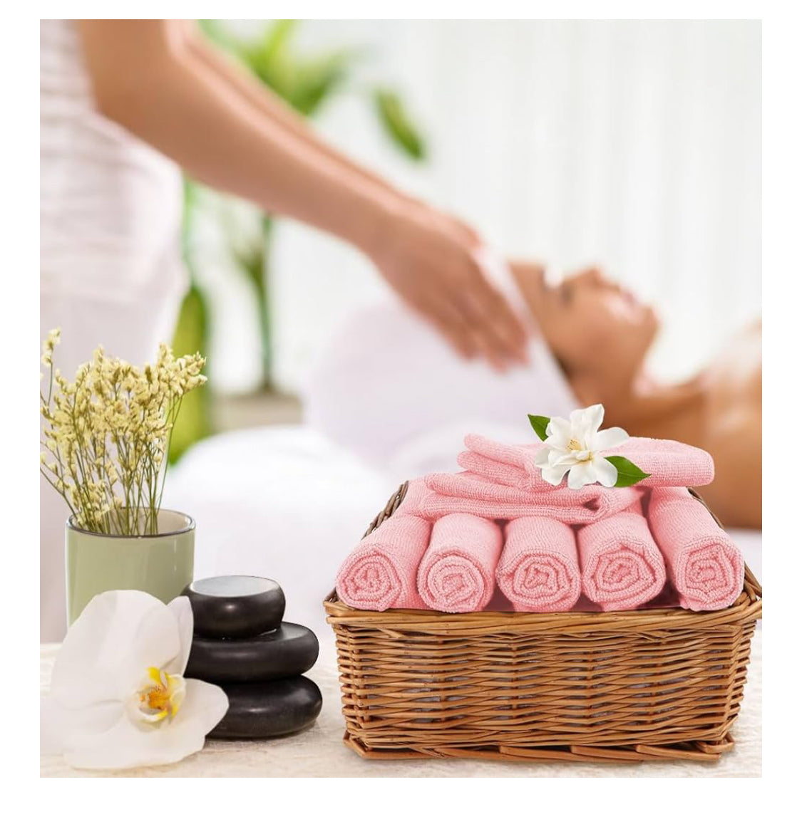 3 Pieces in a Bundle Face Towel (12" x 12"), Highly Soft Wash Cloth or as a Hand Towel , Fast Drying Multi-Purpose Microfiber Cleansing Cloth