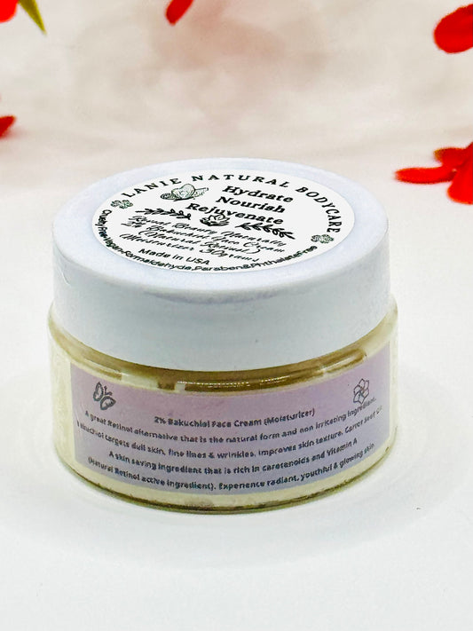 2% Bakuchiol Face Cream Moisturizer