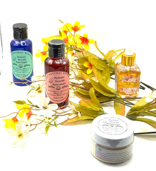 Bakuchiol Rejuvenating Set 
Retail Price:  $55
SPECIAL PRICE: $39
SAVINGS: $16 FREE: 1 SOFT Face Towel (12”x12”)