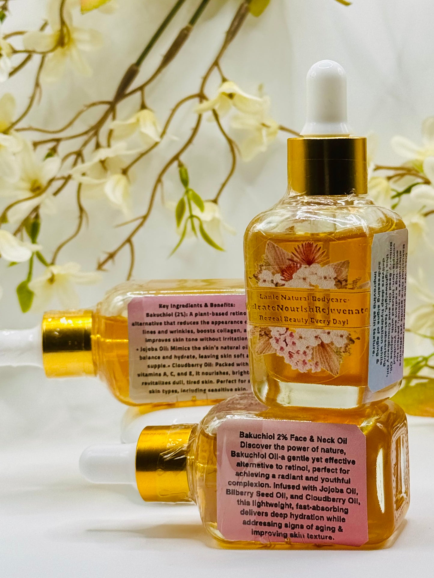 Bakuchiol Face and Neck Hydrating Oil
