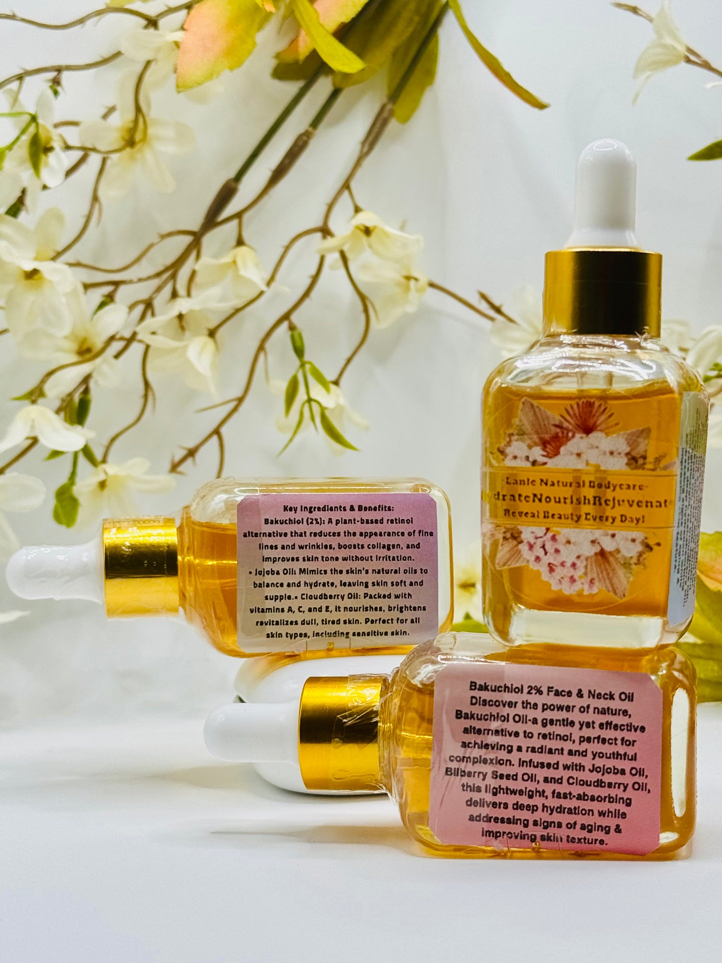 Bakuchiol Face and Neck Hydrating Oil